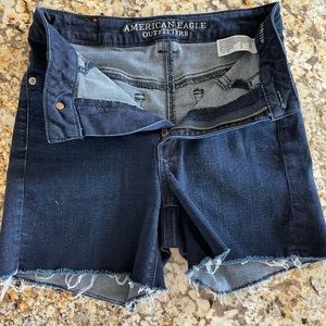 High Rise American Eagle Jean Shorts